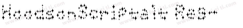 HoodsonScriptalt Reg字体转换